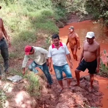 MADES confirma fuga de aguas residuales de una mina que contamina arroyo en Paso Yobai