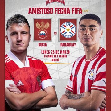 Albirroja jugará contra Rusia en fecha FIFA