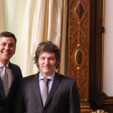 Peña y Milei conversaron sobre asuntos bilaterales en Buenos Aires