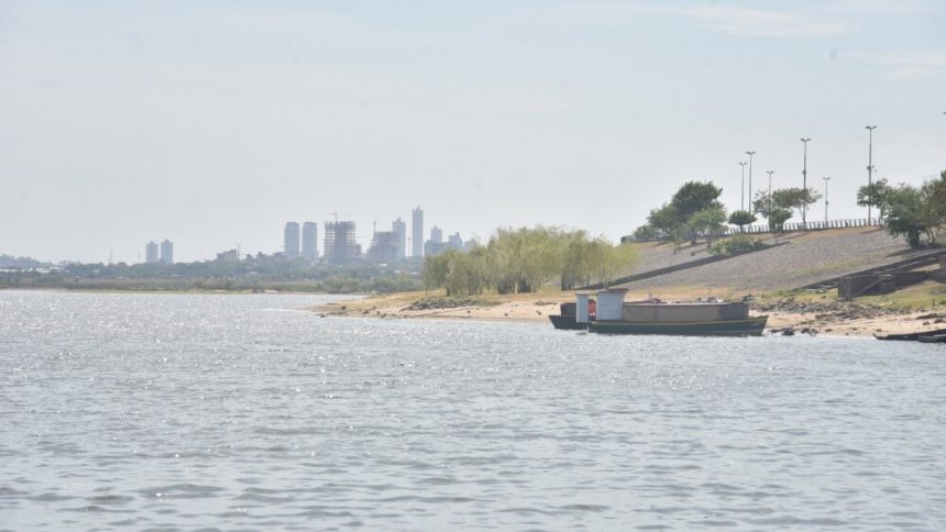 Preocupa la bajante del Río Paraguay