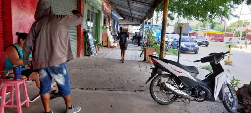 Ya no es negocio ir a Clorinda y sus calles quedaron vacías