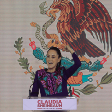 Claudia Sheinbaum se convierte en la primera presidenta de México