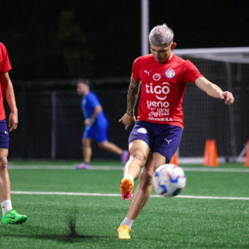 La Albirroja se prepara en Houston para su debut en la Copa América