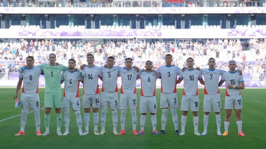 Paraguay cae por goleada en su estreno olímpico en fútbol masculino