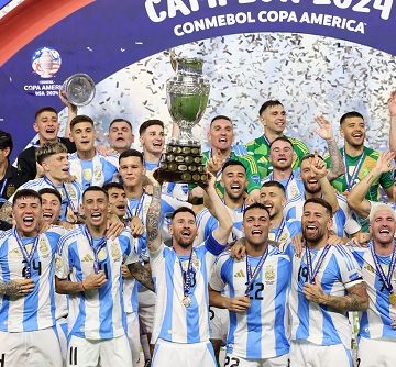 Argentina bicampeón de América