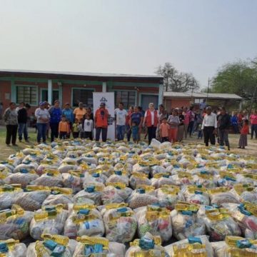 Comunidades indígenas del Chaco reciben kits de alimentos